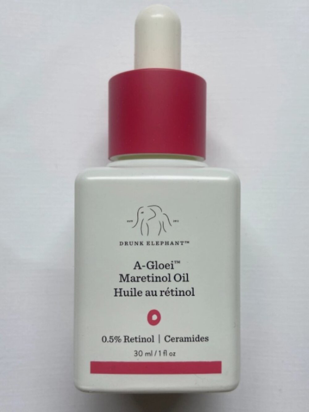 NEW Drunk Elephant A-Gloei Marula Retinol Oil with Ceramides 30mL